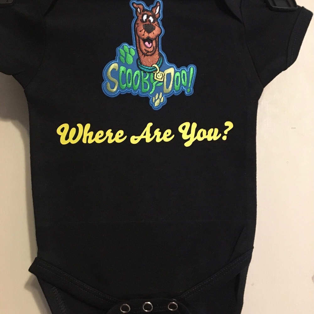 Scooby Doo baby boy onesie